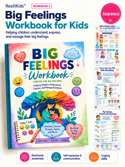 ResiliKids™ Confidence - 5 in 1 Emotional Intelligence Bundle