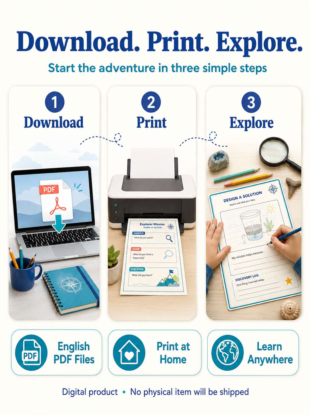 ResiliKids™ Explorer - 7 in 1 Curious Explorer Bundle