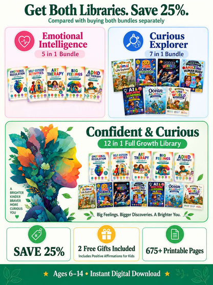 ResiliKids™ Full Growth - 12 in 1 Confidence & Explorer Bundle