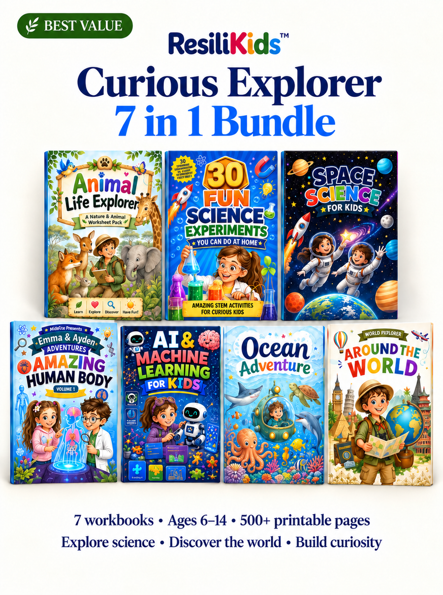 ResiliKids™ Explorer - 7 in 1 Curious Explorer Bundle