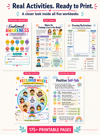 ResiliKids™ Confidence - 5 in 1 Emotional Intelligence Bundle