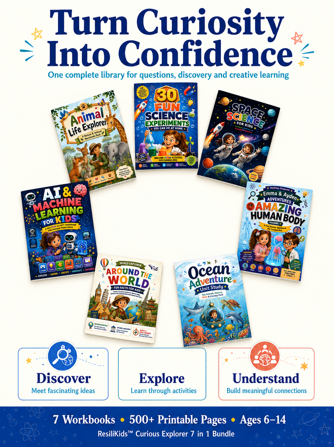 ResiliKids™ Explorer - 7 in 1 Curious Explorer Bundle