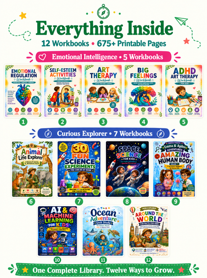 ResiliKids™ Full Growth - 12 in 1 Confidence & Explorer Bundle