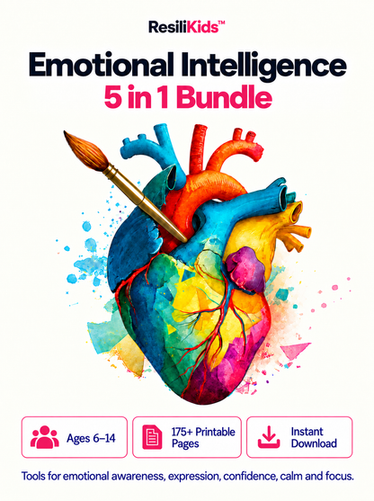 ResiliKids™ Confidence - 5 in 1 Emotional Intelligence Bundle