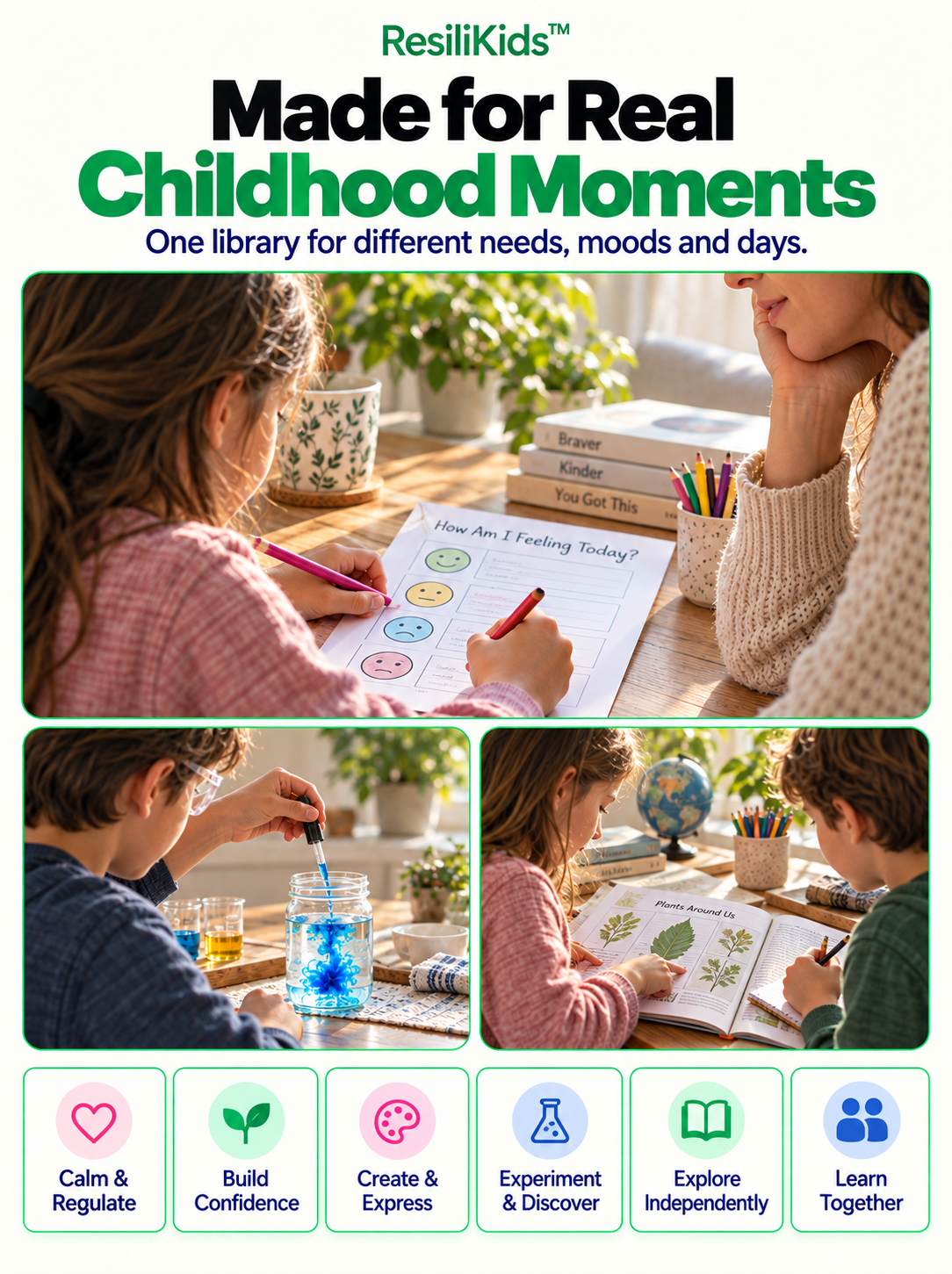 ResiliKids™ Full Growth - 12 in 1 Confidence & Explorer Bundle